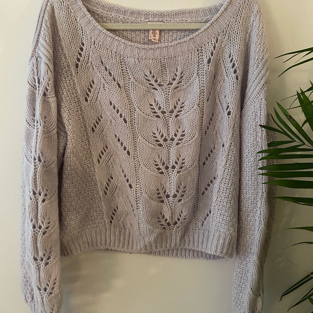 Victoria’s Secret. Light gray, cotton. Large.
